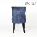 Modern Design Blue Velvet Dining Chairs Made in China